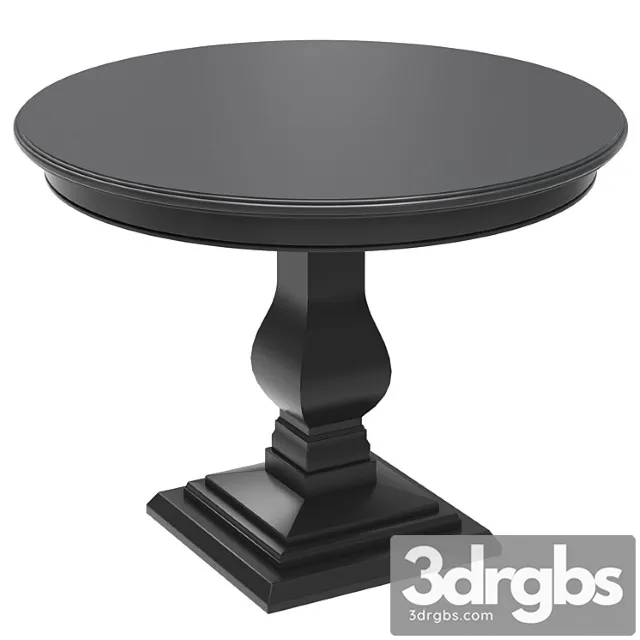 Dantone home round dining table 2 3dsmax Download