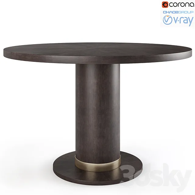 Dantone Home Sheffield Round Table 3ds Max