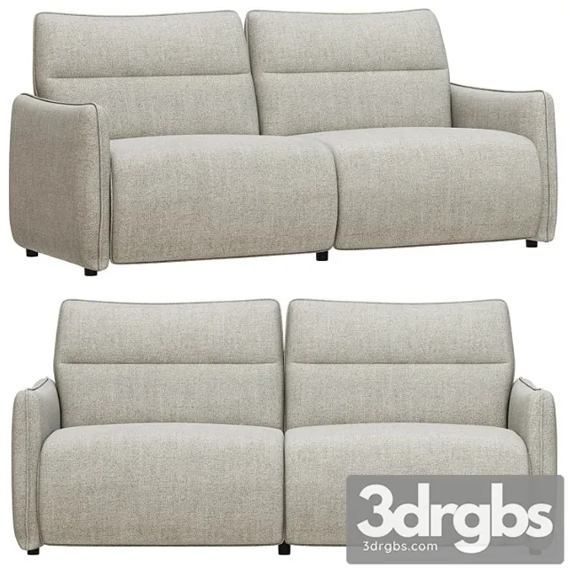 Dantone home sofa delaware with recliner 2 3dsmax Download