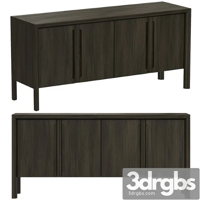 Dantone home square chest of drawers with 4 fronts