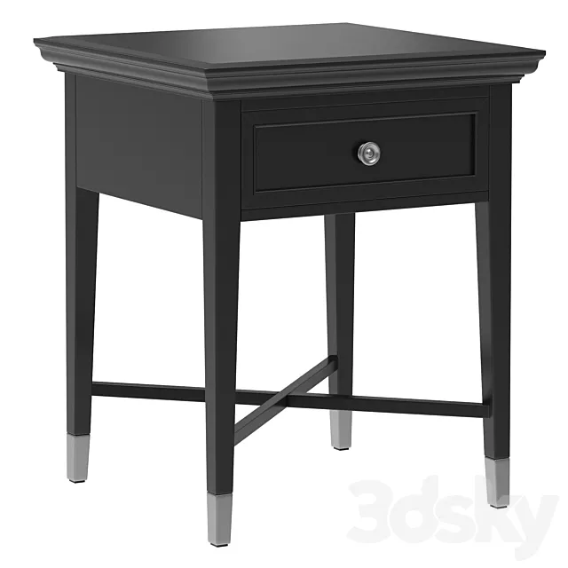 Dantone Home Stafford table with drawer large 3ds Max