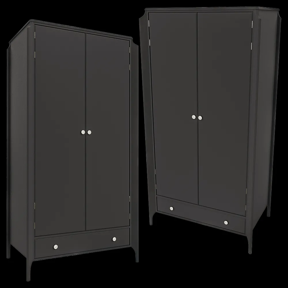 Dantone Home – Wardrobe Le Visage with 2 fronts 3ds Max