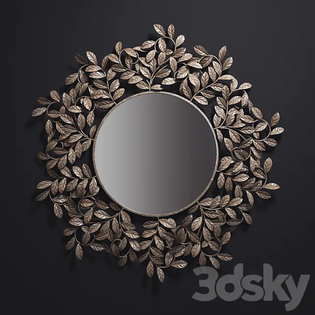 Dantone mirror metal 3DS Max Model