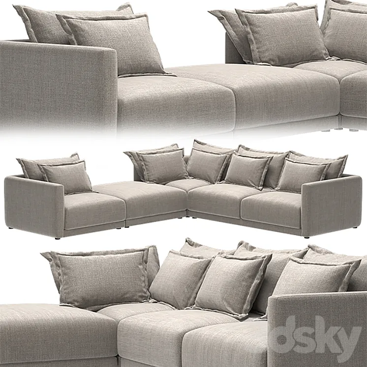 “Dantone | Modular sofa “”Narvik””” 3DS Max