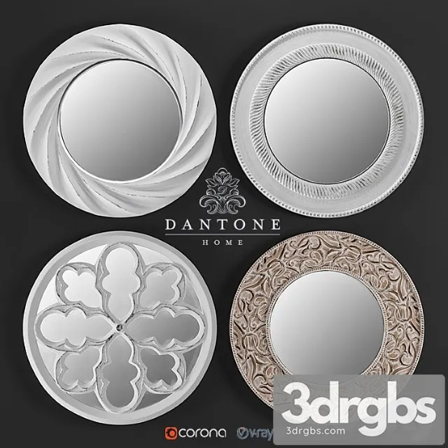 Dantone round mirror 3dsmax Download