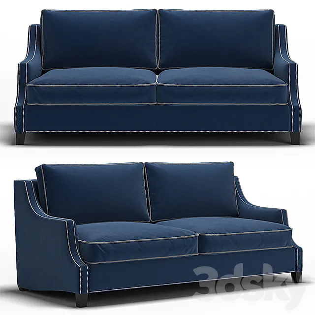 Dantone | Sofa “English Channel” 3DS Max Model