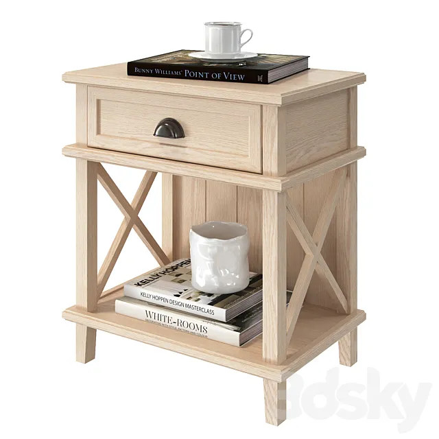 dantonehome Pedestal Bedside Cambridge 3ds Max