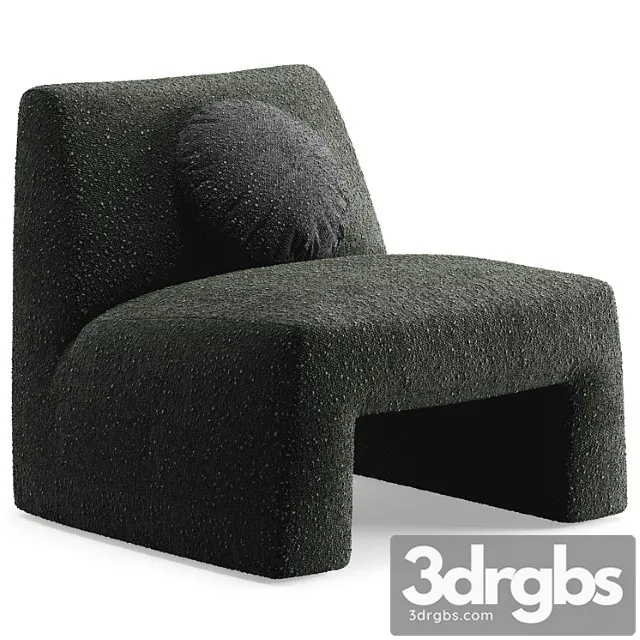 Dario Accent Chair By Cb2 3dsmax Download