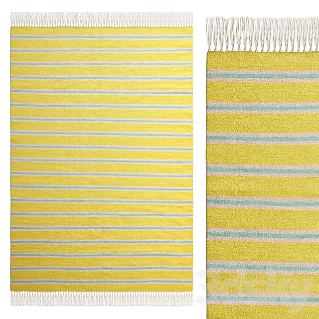 Darius Recycled Polyester Indoor Outdoor Rug By La Redoute 3ds Max