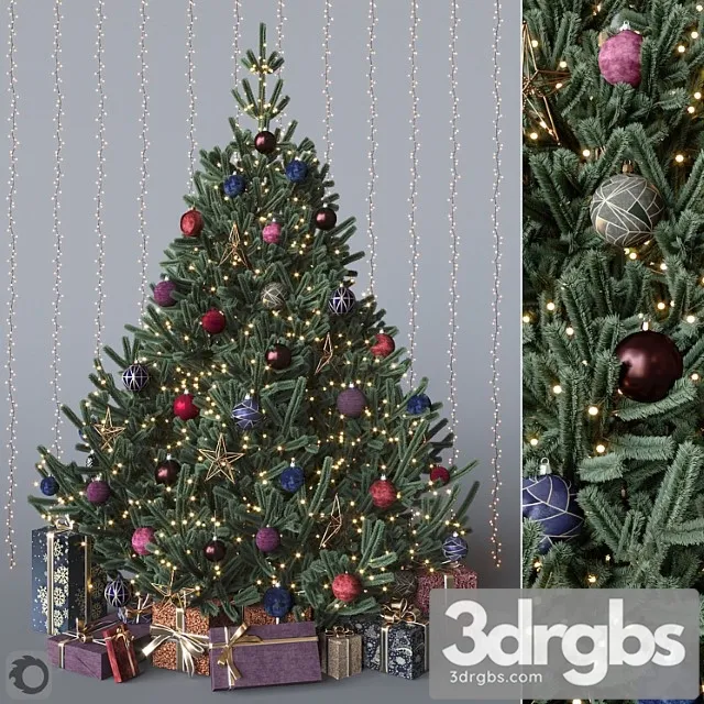 Dark cristmas tree 3dsmax Download
