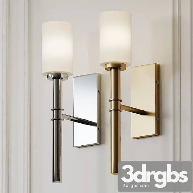 Darrell 1-light wallchiere wall sconce by langley street 3dsmax Download