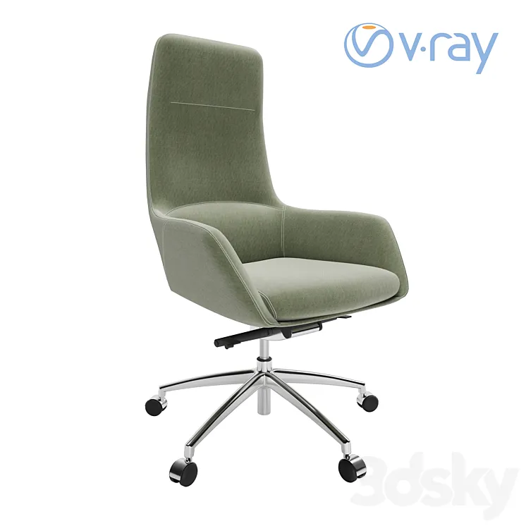 Darwin Office Chair 3DS Max Model