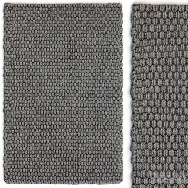 Dash & Albert Rope Graphite Rug Carpet 3dsMax Model