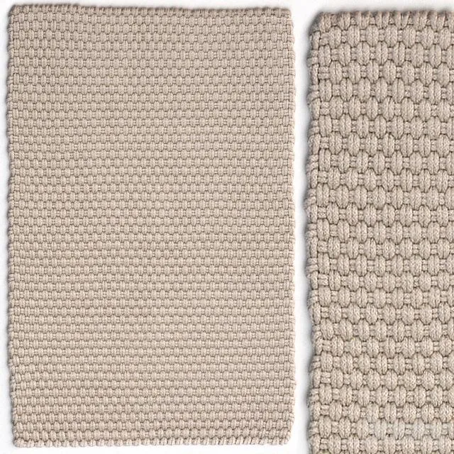 Dash & Albert Rope Platinum Rug 3dsMax Model