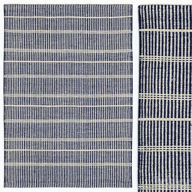 Dash & Albert Samson Navy Rug Carpet 3dsMax Model