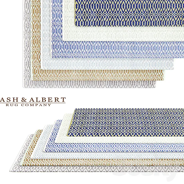 Dash_and_Albert_Carpets 3DS Max Model