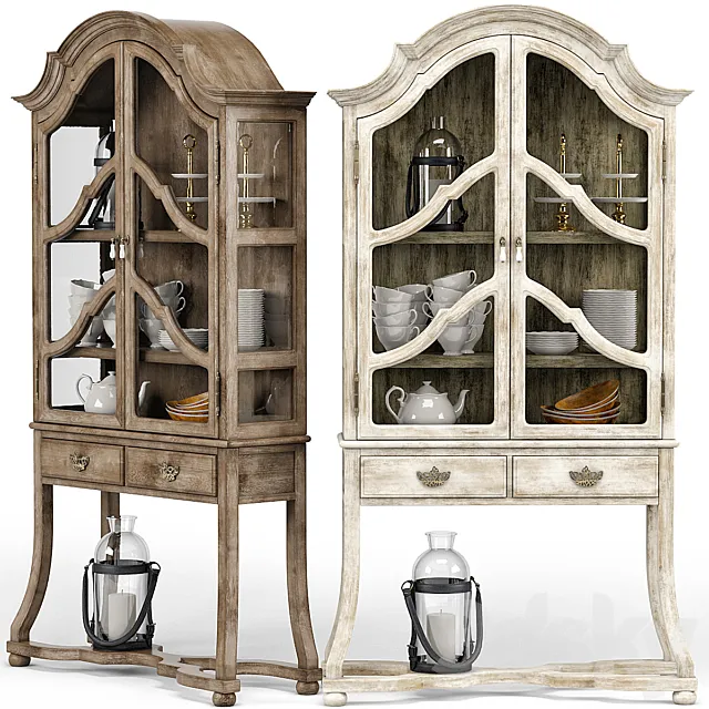 Dauphine Antique Cabinet 3ds Max