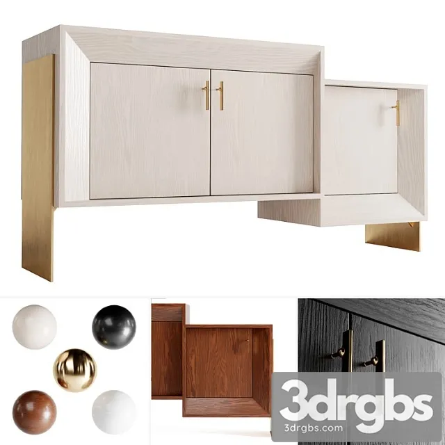 Davana credenza by kelly wearstler (4 materials)