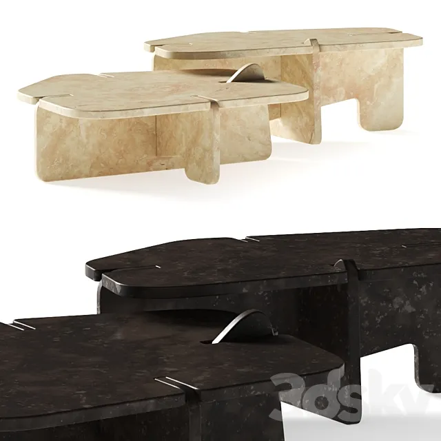 Davani Lame Coffee Table 3ds Max