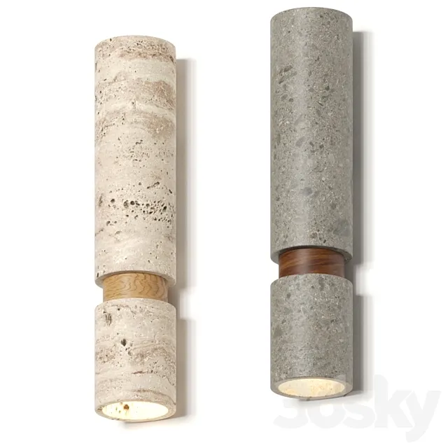 Davani Parallel Wl Wall Lamp 3ds Max