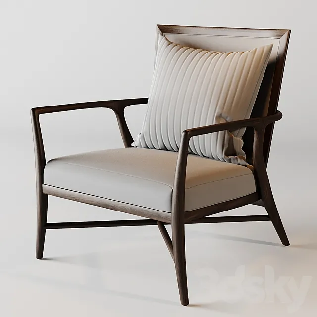 Davenport Lounge Chair 3DS Max Model