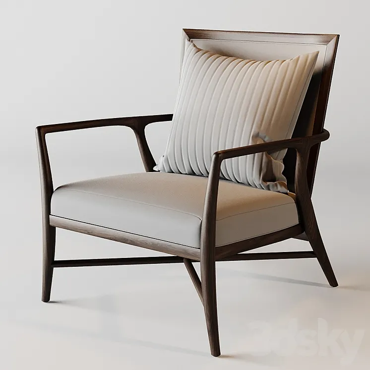 Davenport Lounge Chair 3DS Max