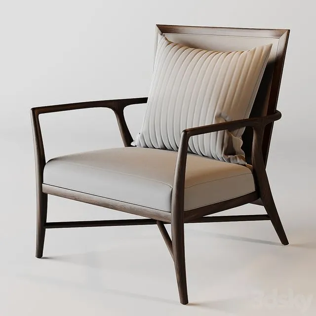 Davenport Lounge Chair 3dsMax Model