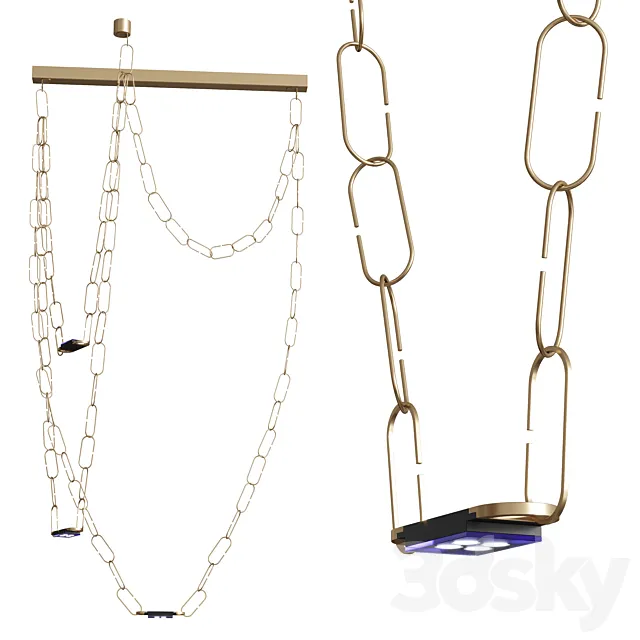 Davide Groppi ChainDelier 3DSMax File