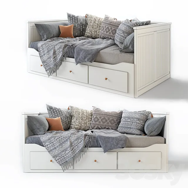 Day bed 3ds Max