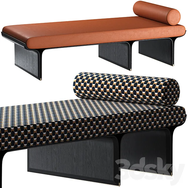 Day bed Gallotti Radice Stami 3ds Max