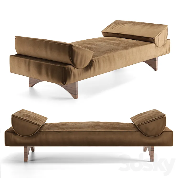 Daybed by Kevin Walz 3DS Max Model