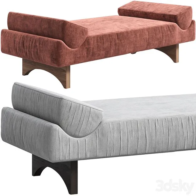Daybed by Kevin Walz for Ralph Pucci 3dsMax Model