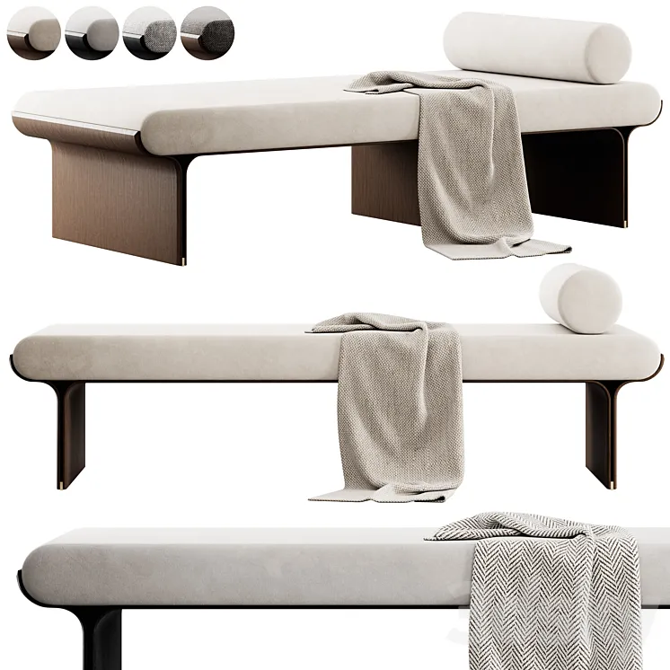 Daybed Stami By Gallotti & Radice 3DS Max Model