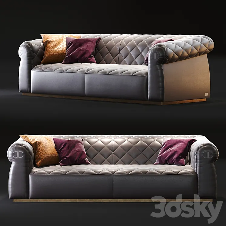 Daytona Mark Sofa 3DS Max Model