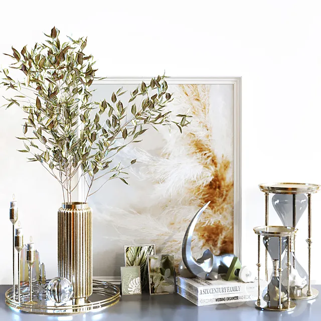 Dcoration set 022 3DS Max Model