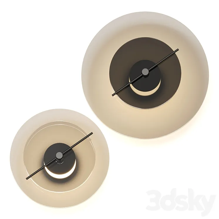 DCW Editions Delumina Wall Lamps 3DS Max
