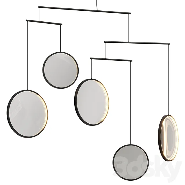 DCW Editions Focus X5 Pendant Lamp 3DSMax File