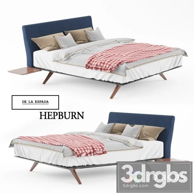 De La Espada Hepburn Bed 3dsmax Download