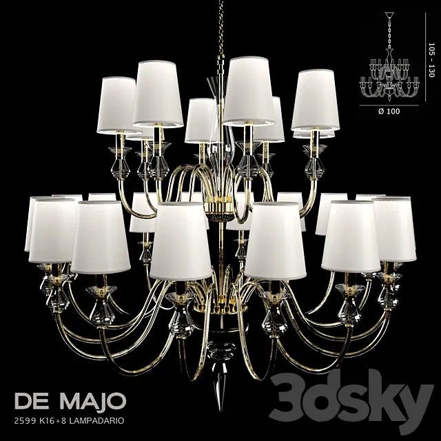 De majo 3DS Max Model