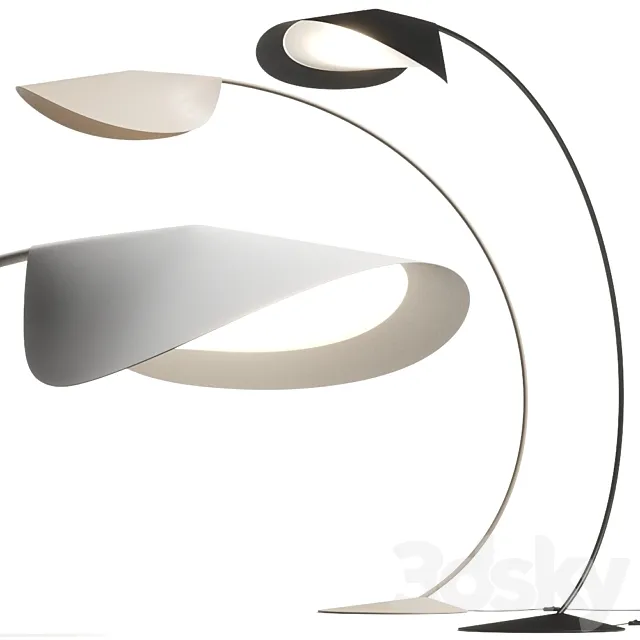 De Padova Circle Floor Lamp 3DS Max Model