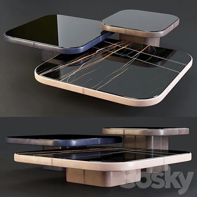 de Sede: Coffee Table – DS-3011 3DS Max Model