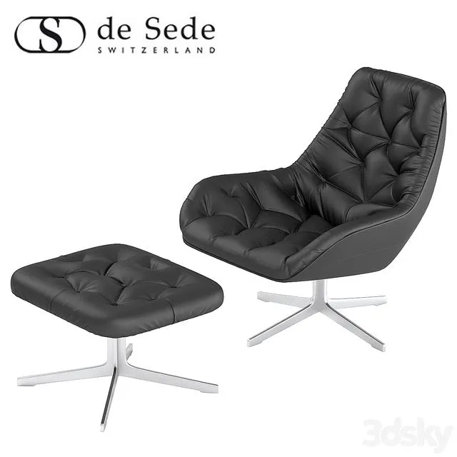 De Sede DS 144 Armchair 3dsMax Model