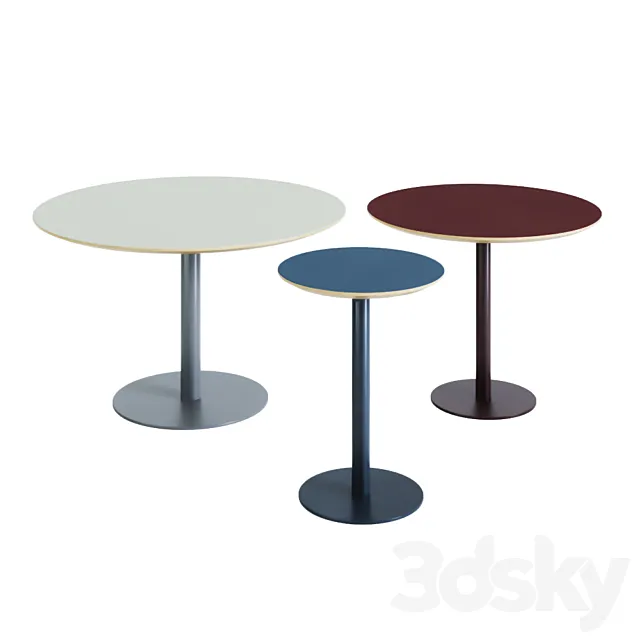 De Vorm Column Tables 3ds Max