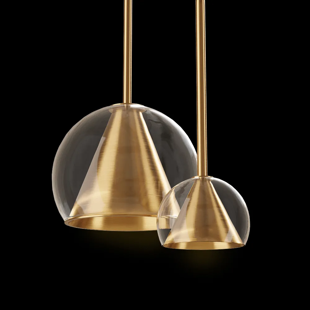 DECHEM studio – Pendant lamp KONO 3ds Max
