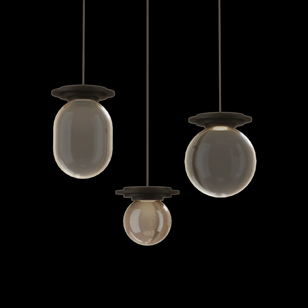 DECHEM studio – Pendant lamp STRATOS 3ds Max