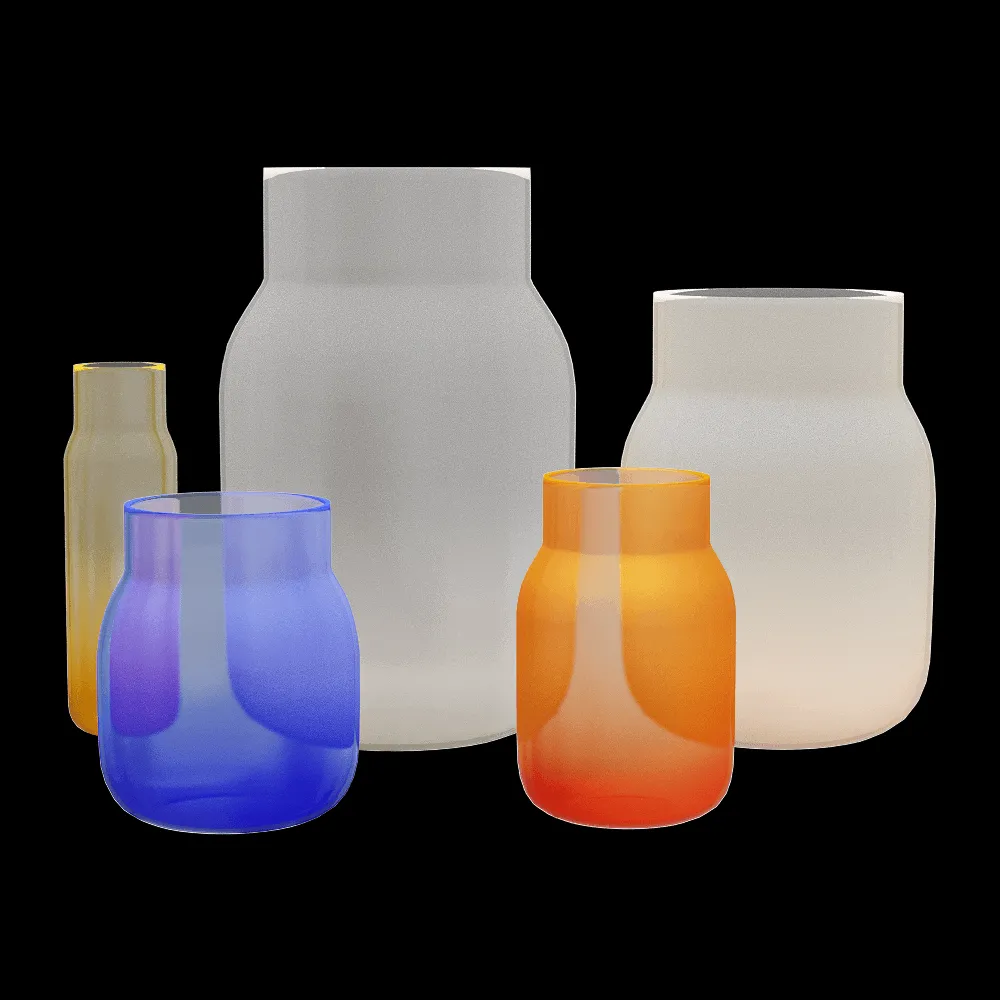 DECHEM studio – Vases BANDASKA 3ds Max