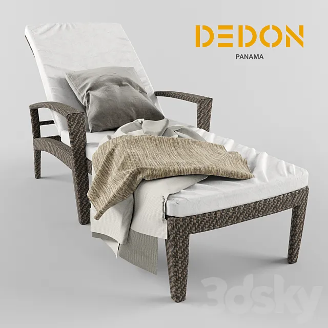 Deckchair Dedon 3ds Max