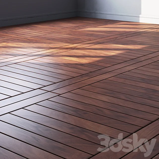 Decking Merbau 3ds Max