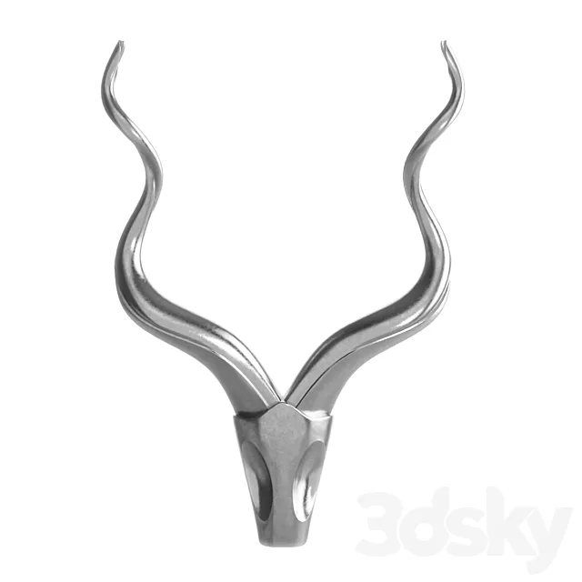 Deco Antler Rockstar 3DS Max Model