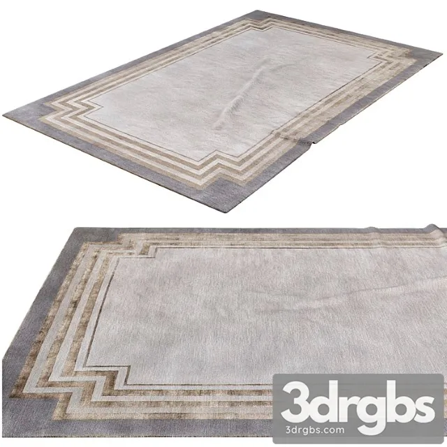 Deco border rug by tim gosling – the rug company 3dsmax Download